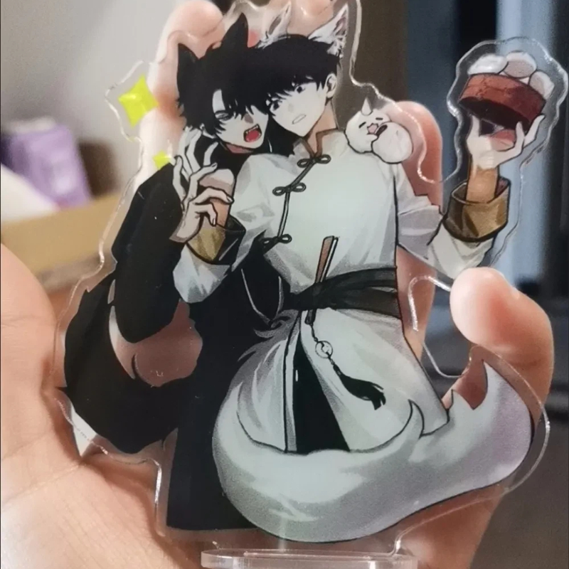 Desk Accessories - Sekitar 8Cm Standee Akrilik Perspektif Pembaca