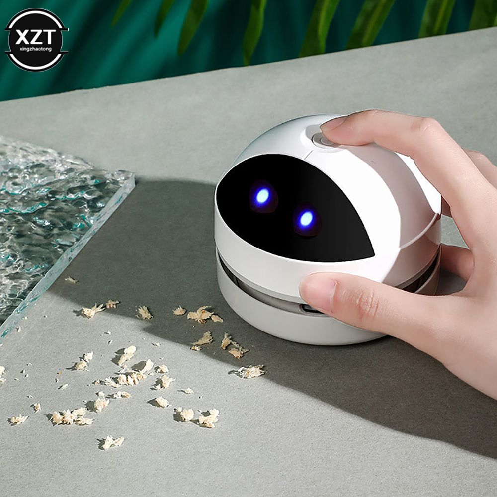 Mini Desktop Vacuum Cleaner For Eraser Dust - Penyedot Debu Mini Desktop Nirkabel Portabel,