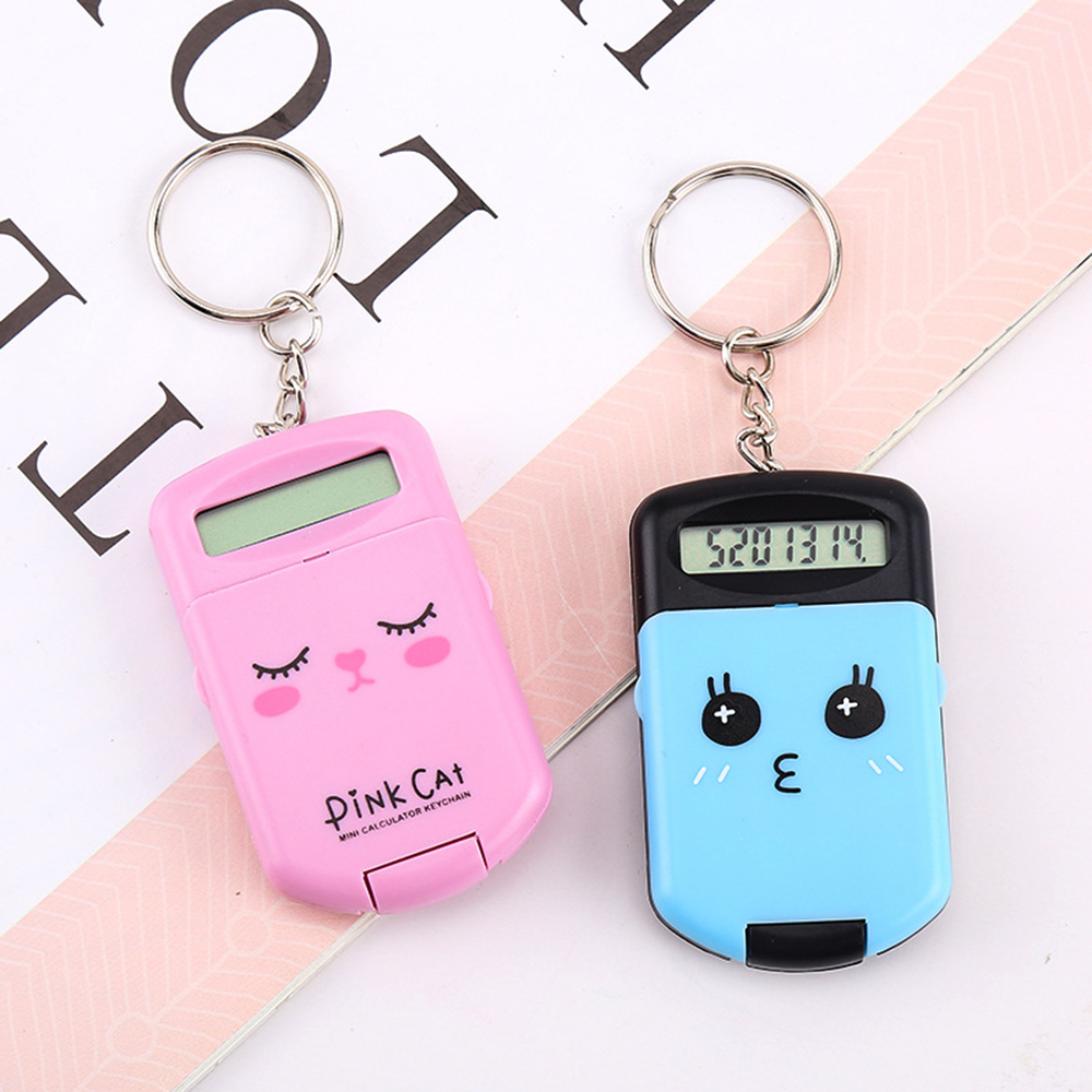 Scientific Calculator For Secondary School - Kalkulator Mini Kartun Lucu dengan Gantungan