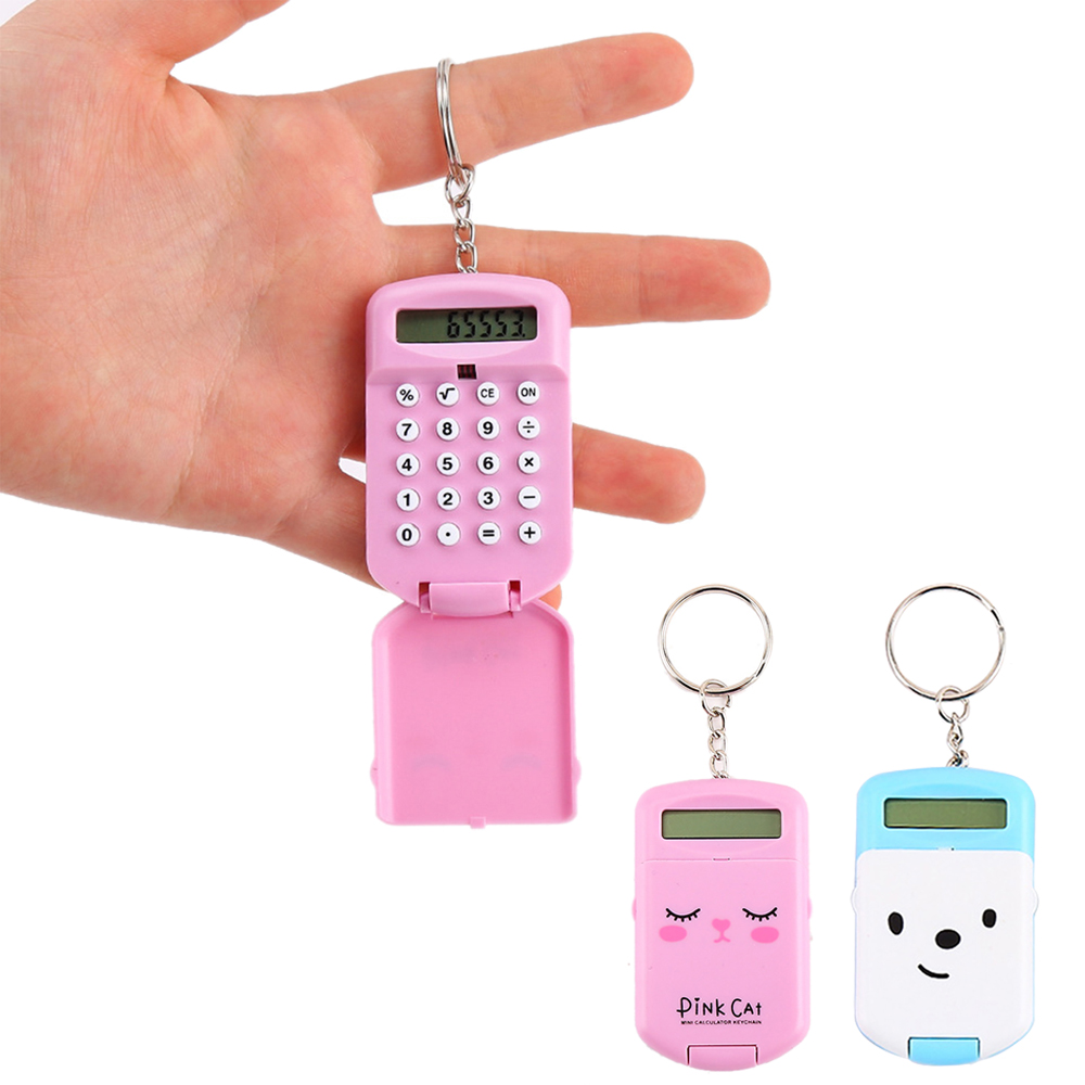 Scientific Calculator For Secondary School - Kalkulator Mini kartun lucu dengan gantungan