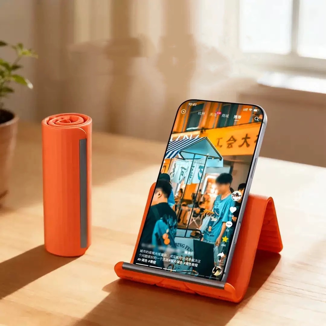 Desk Accessories - Penyangga Ponsel Portabel Silikon, Dudukan Tablet