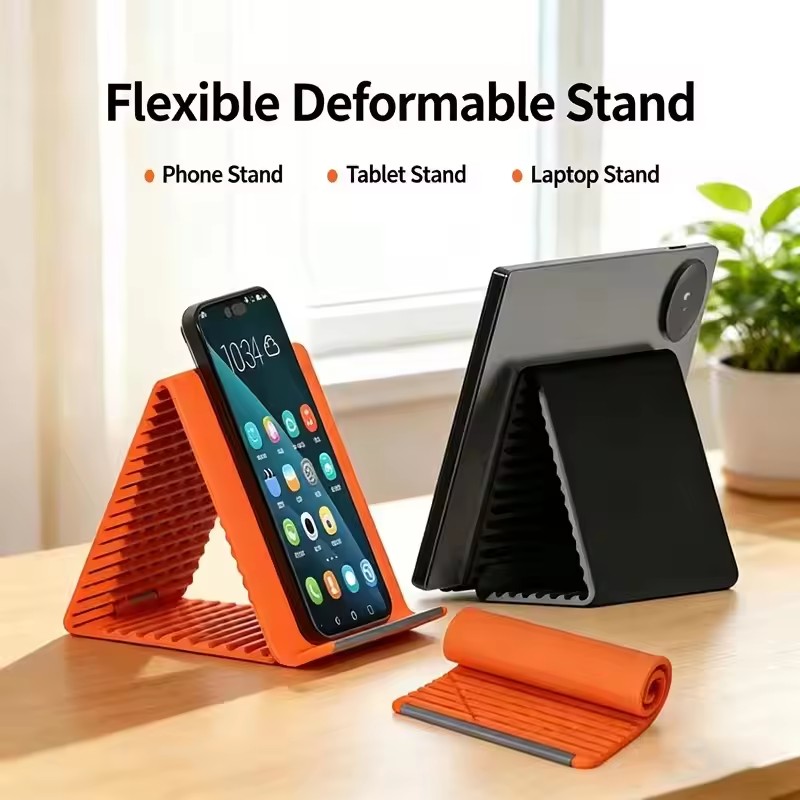 Desk Accessories - Penyangga Ponsel Portabel Silikon, Dudukan Tablet
