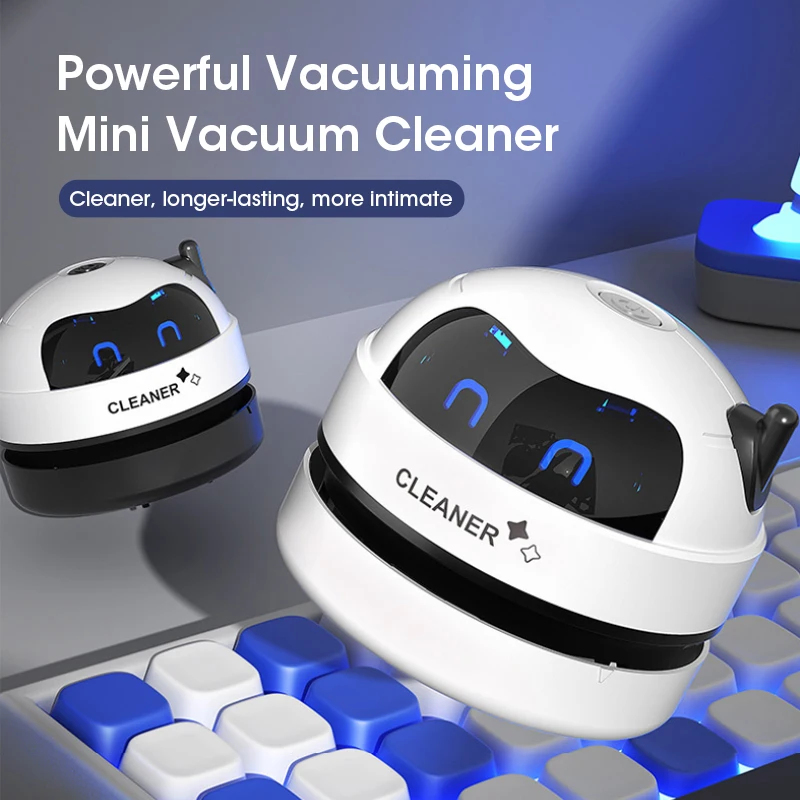 Mini Desktop Vacuum Cleaner For Eraser Dust - Penyedot Debu Mini USB Isi Ulang,