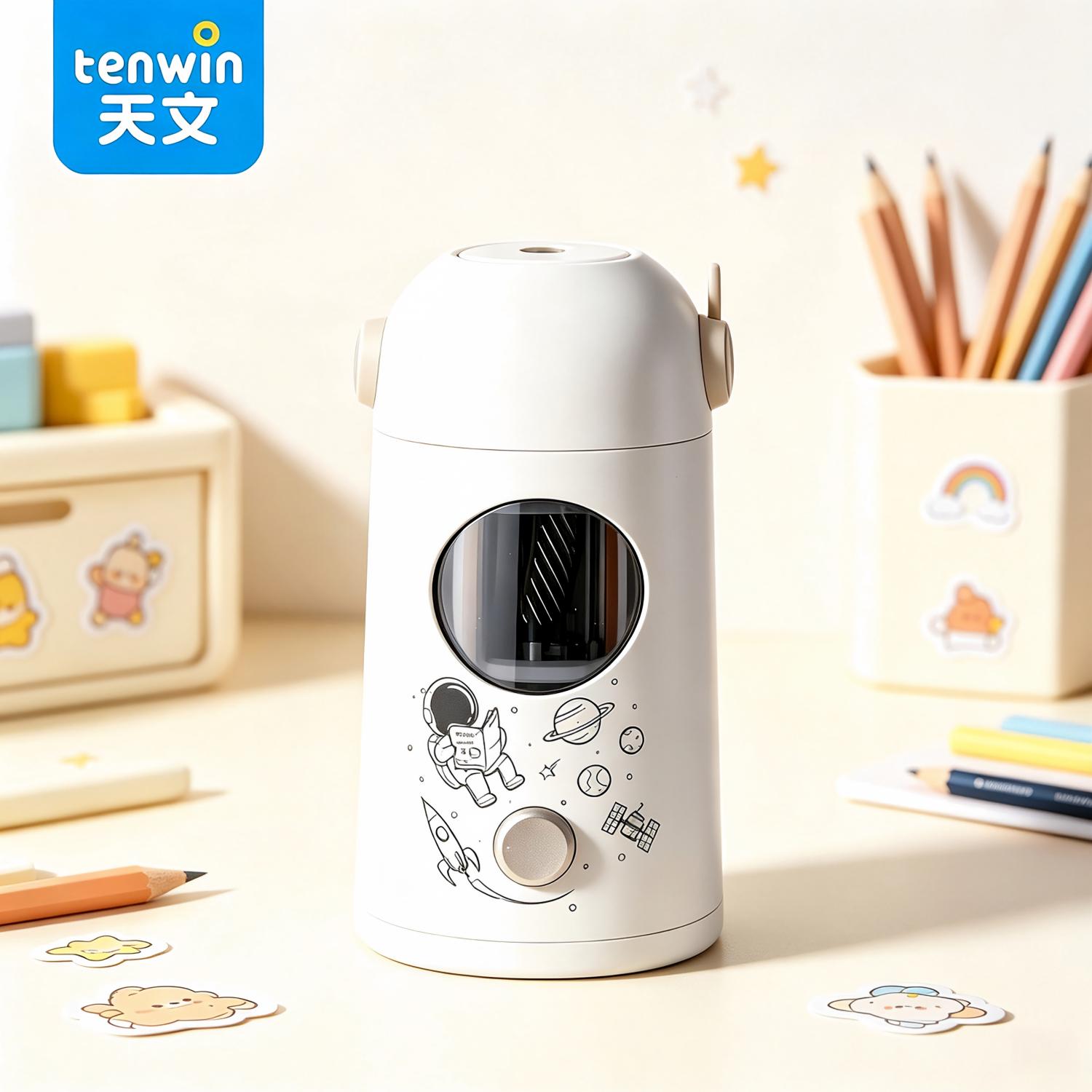 Electric Pencil Sharpener Usb - Pengasah Pensil Elektrik Tenwin dengan Operasi