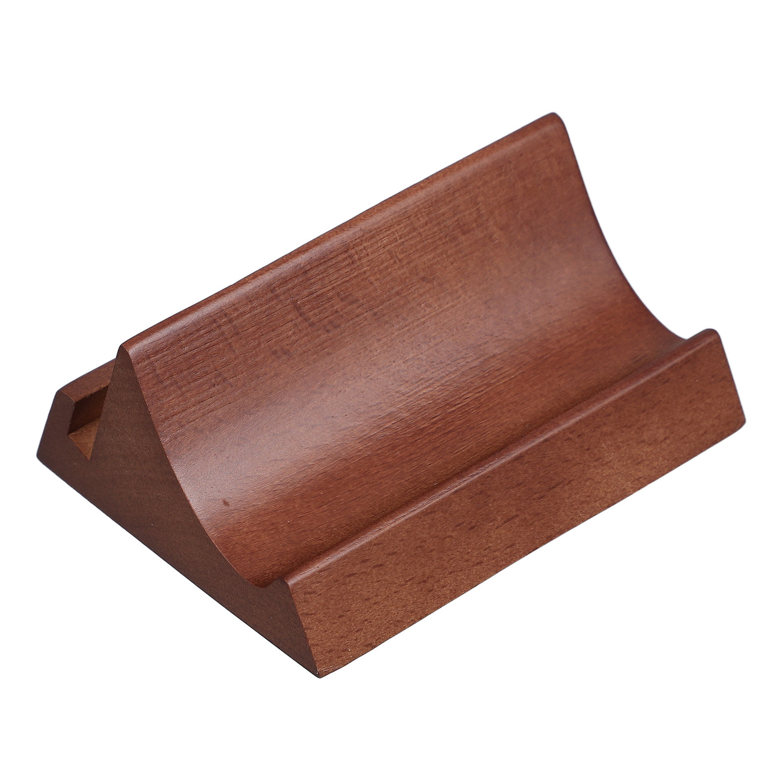 Desk Accessories - Penyangga Telepon dan Kalender Kayu dengan