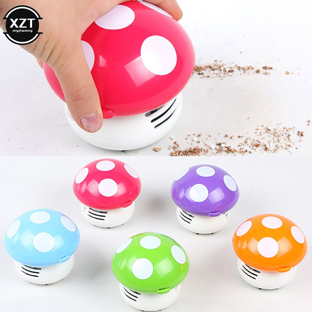 Mini Desktop Vacuum Cleaner For Eraser Dust - Penyedot Debu Mini Genggam Bentuk Jamur
