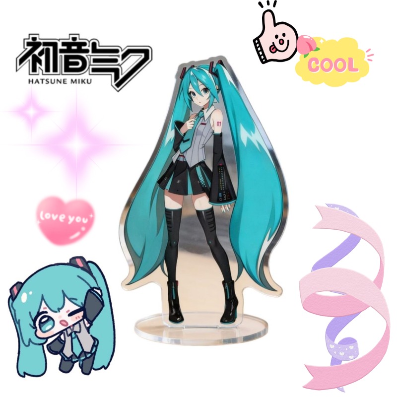 Hatsune Miku 10cm Standee Akri - Desk Accessories ulasan dan harga