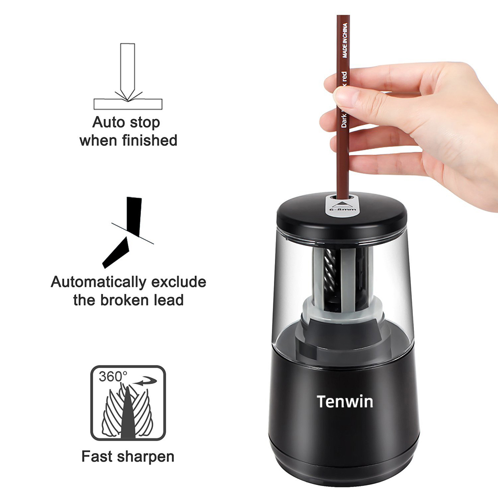 Tenwin Alat Tulis Listrik Otom - Electric Pencil Sharpener Usb ulasan dan harga