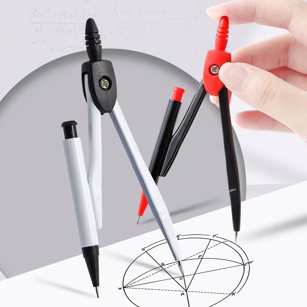 Set Alat Tulis Geometri Profes - Math Geometry Set With Compass ulasan dan harga