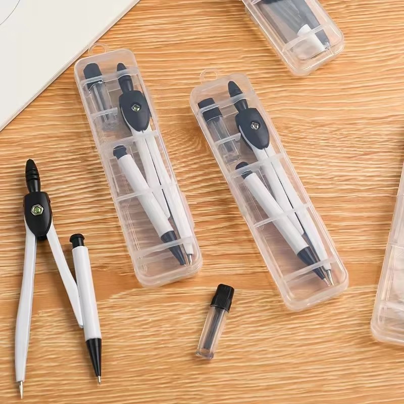 Set Alat Tulis Geometri Profes - Math Geometry Set With Compass ulasan dan harga
