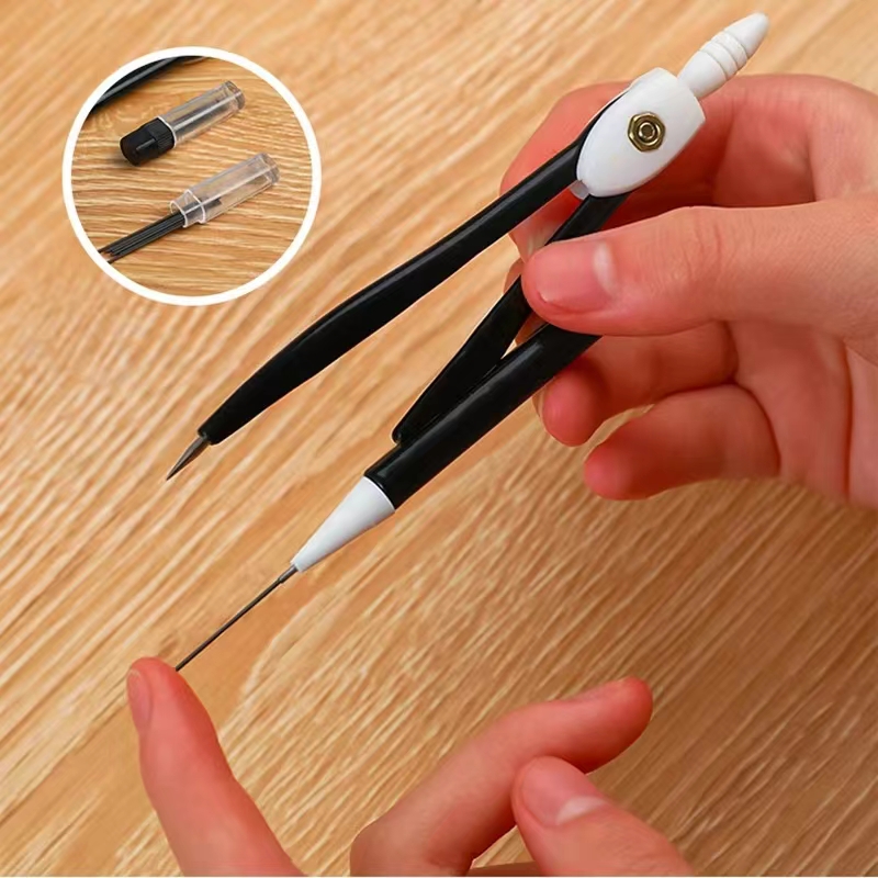 Set Alat Tulis Geometri Profes - Math Geometry Set With Compass ulasan dan harga