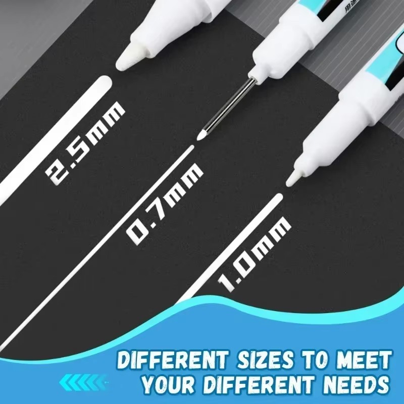 0.7/1.0/2.5MM Pena Spidol Perm - Stationery ulasan dan harga