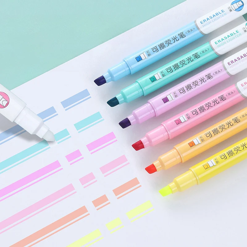 Set Stabilo 6 Warna Yang Dapat - Pastel Highlighter Set Double Ended ulasan dan harga