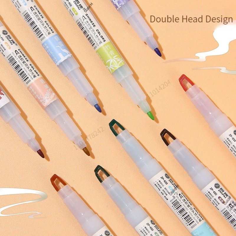 5 Buah/Set Pena Stabilo Ujung  - Pastel Highlighter Set Double Ended ulasan dan harga