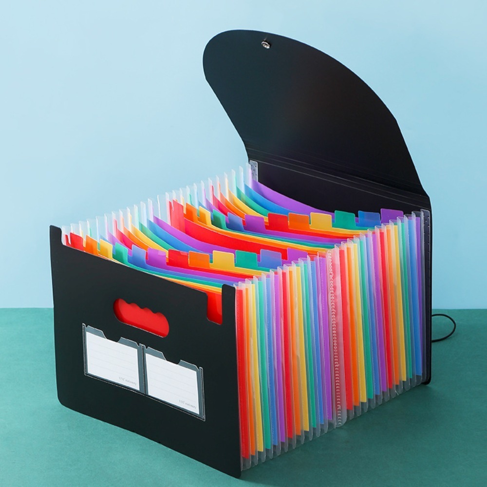 Kotak File Ekspansi Serbaguna  - Expandable Accordion File Folder 13 Pockets ulasan dan harga