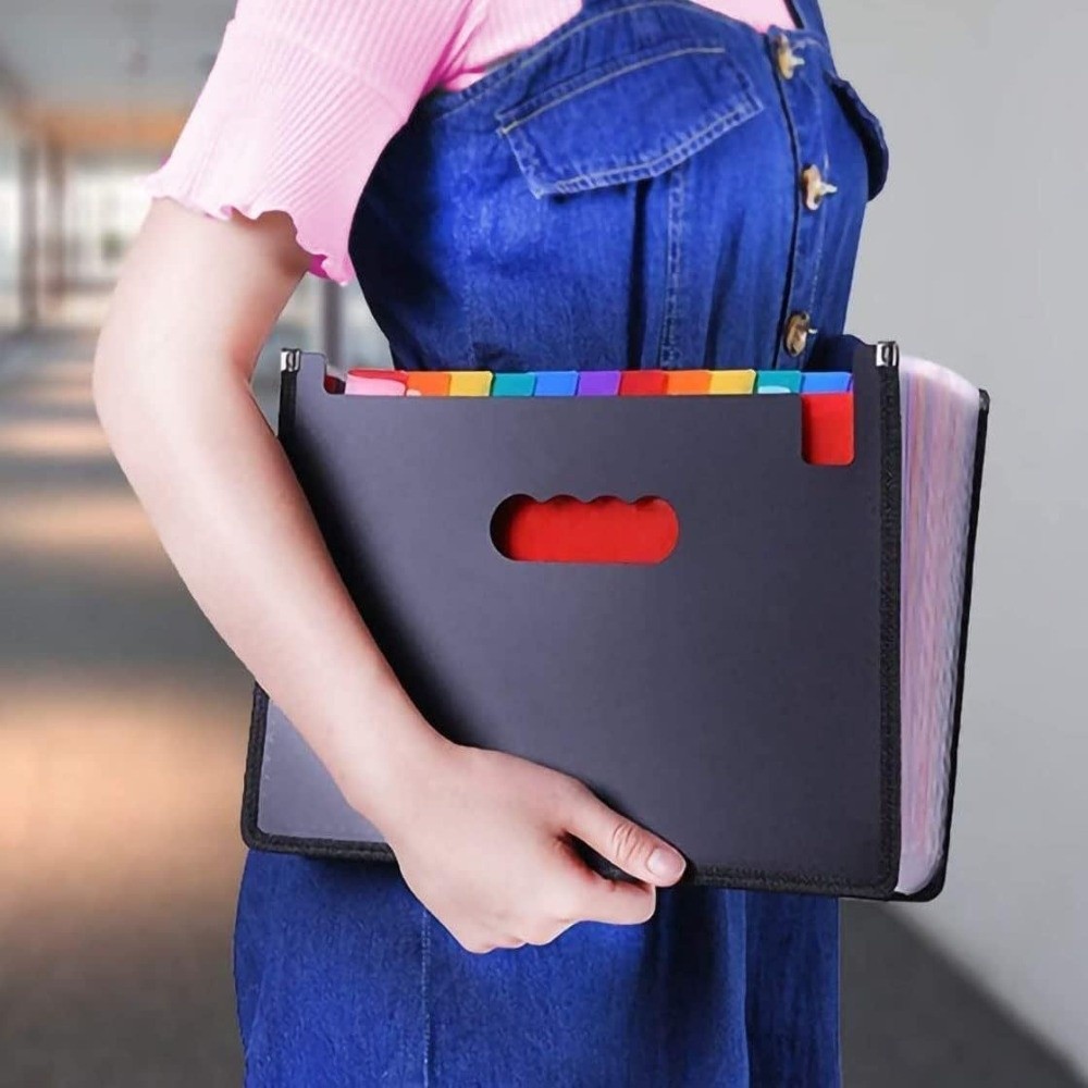 Kotak File Ekspansi Serbaguna  - Expandable Accordion File Folder 13 Pockets ulasan dan harga
