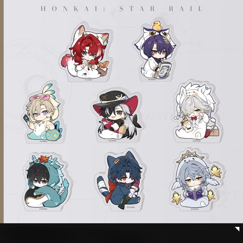 Honkai Star Rail Mini Acrylic  - Desk Accessories ulasan dan harga