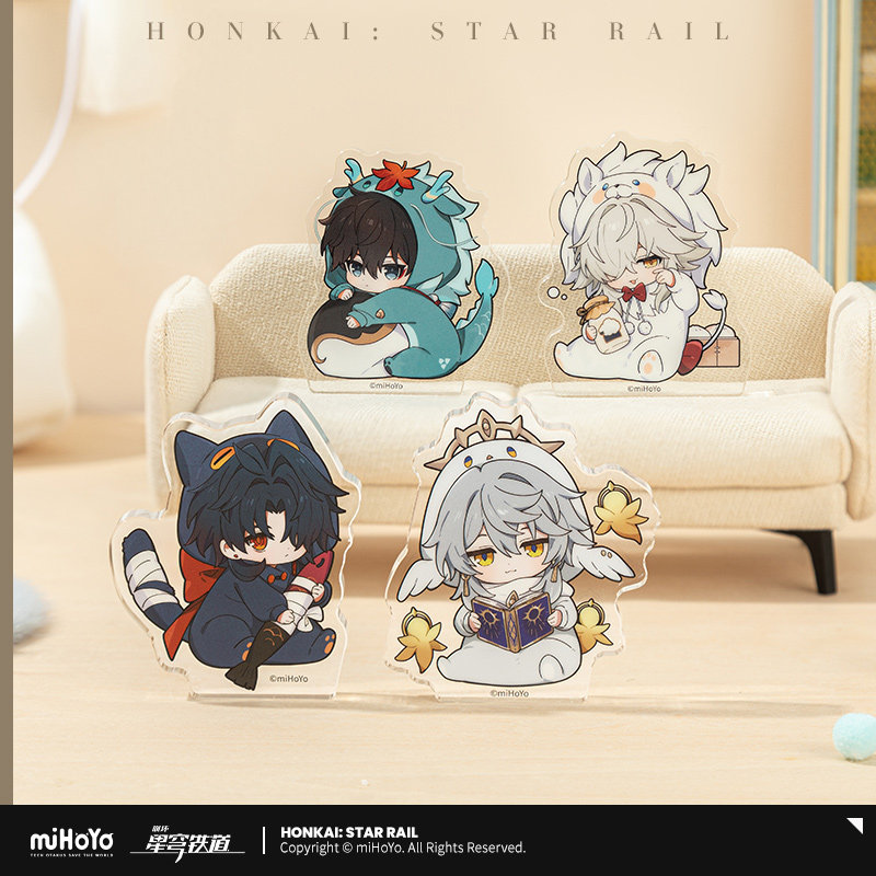 Honkai Star Rail Mini Acrylic  - Desk Accessories ulasan dan harga