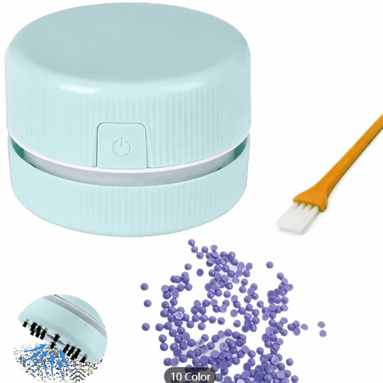 Penyedot Debu Mini untuk Meja, - Mini Desktop Vacuum Cleaner For Eraser Dust ulasan dan harga