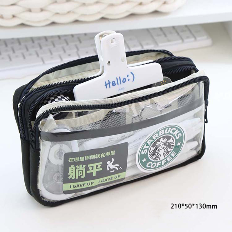 Perlengkapan Sekolah Estetis K - Aesthetic Large Pencil Case Pouch ulasan dan harga