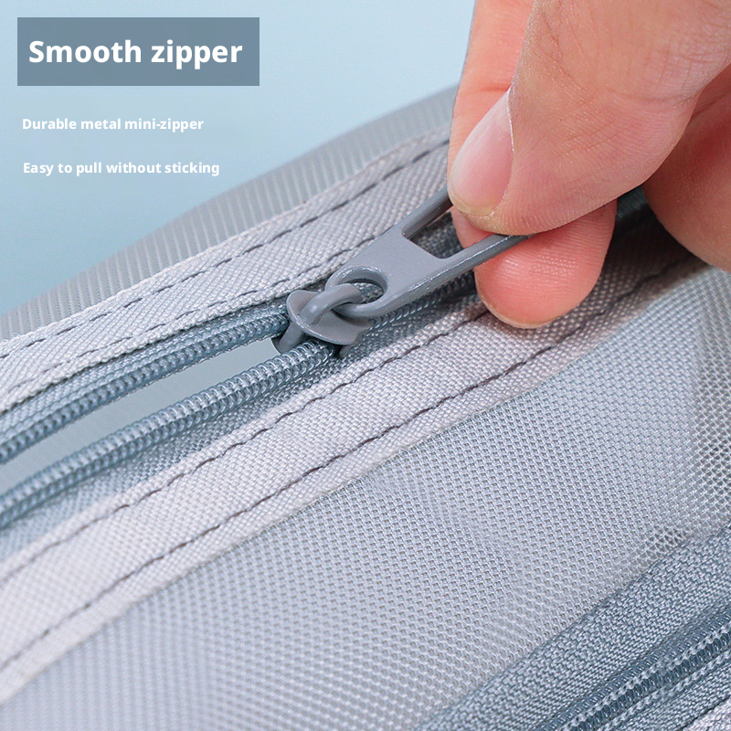 Kotak Pensil Jaring Transparan - Clear Mesh Pencil Pouch For Exam ulasan dan harga
