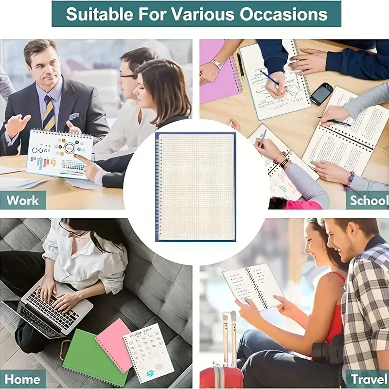 Buku Catatan Spiral A5 Grid No - Spiral Bound Grid Notebook A5 ulasan dan harga