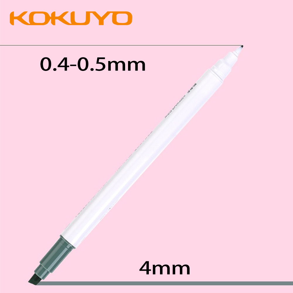 6 Warna/Set Baru Jepang KOKUYO - Pastel Highlighter Set Double Ended ulasan dan harga