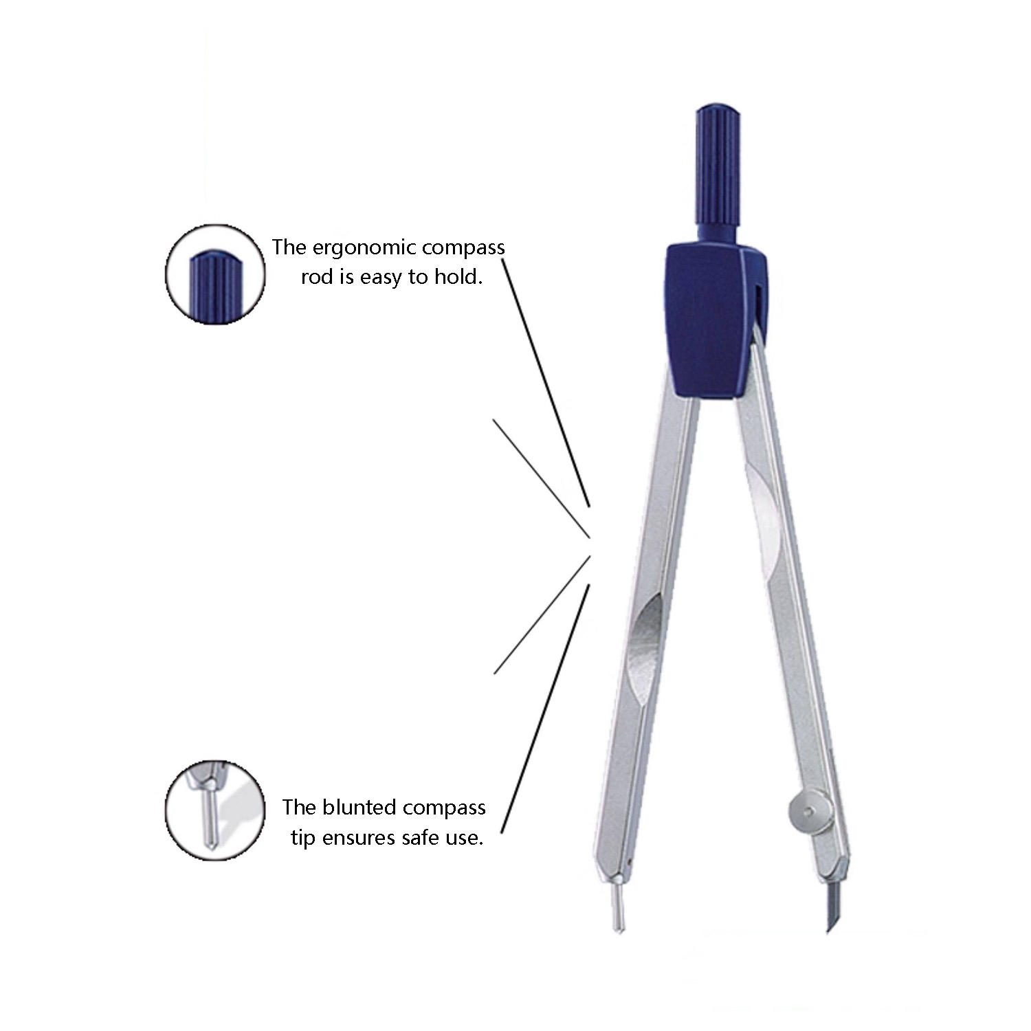 10 PCS Set Alat Geometri Matem - Math Geometry Set With Compass ulasan dan harga