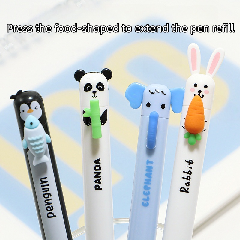 Pulpen Klik Hewan Lucu yang Da - Retractable Eraser Pen Click ulasan dan harga