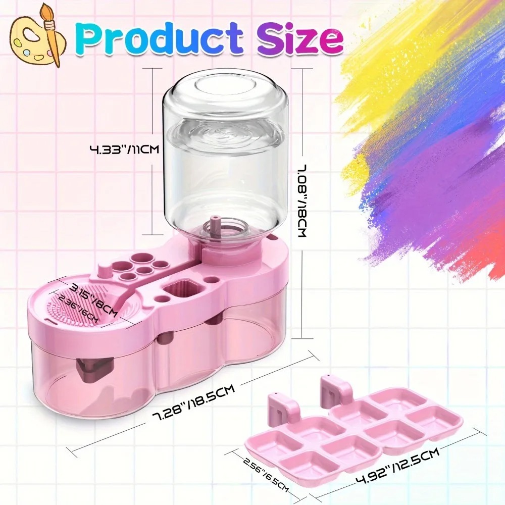 Pencuci Kuas Lukis Multifungsi - Writing Tools ulasan dan harga