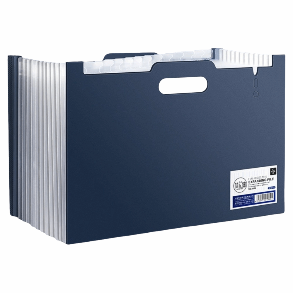 Folder File Ekspansi 13 Kanton - Expandable Accordion File Folder 13 Pockets ulasan dan harga