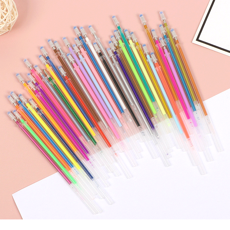 Set Isi Ulang Pena Gel 12/100  - Pastel Highlighter Set Double Ended ulasan dan harga