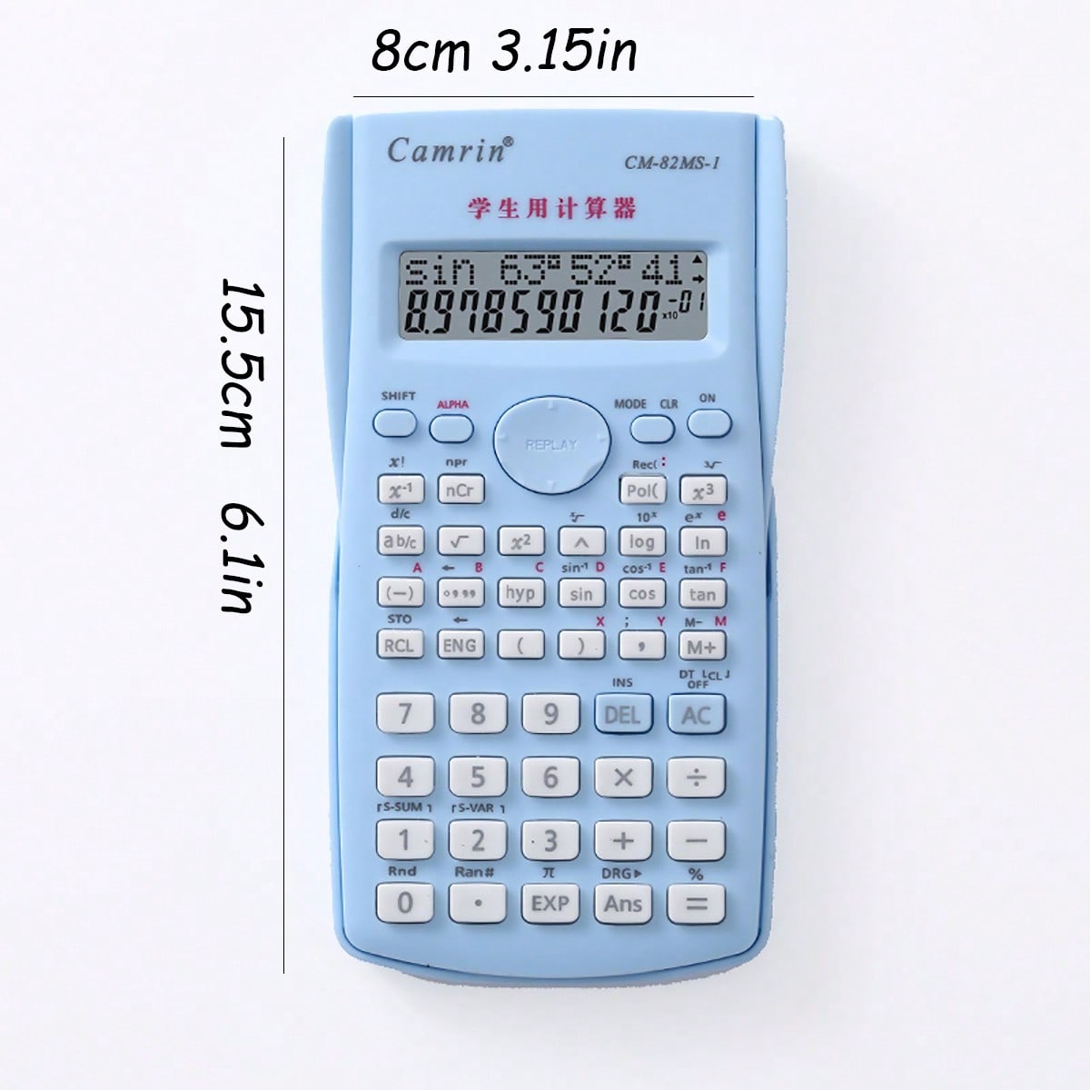 tonxiyuemu 1pc Kalkulator Ilmi - Scientific Calculator For Secondary School ulasan dan harga