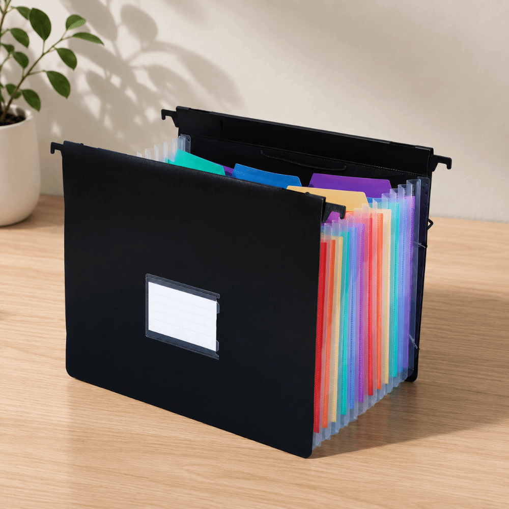 Folder File Akordeon 7/13 Kant - Expandable Accordion File Folder 13 Pockets ulasan dan harga