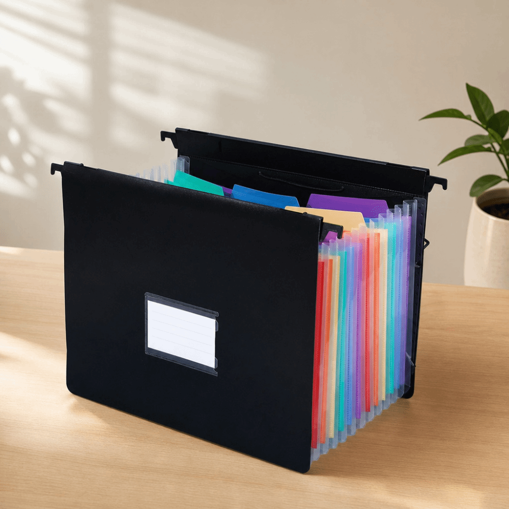 Folder File Akordeon 7/13 Kant - Expandable Accordion File Folder 13 Pockets ulasan dan harga