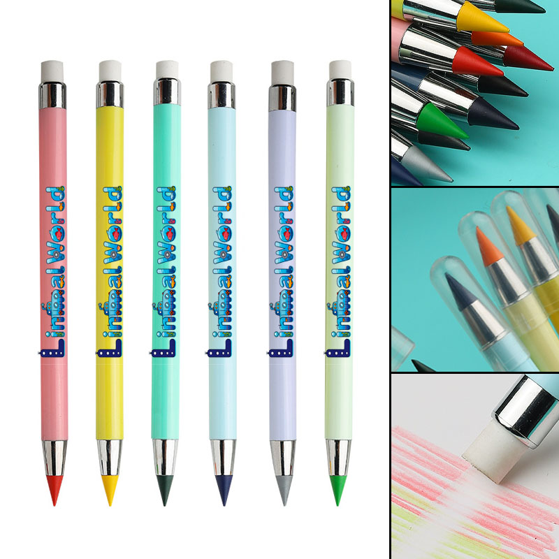 12 buah pensil abadi berwarna  - Writing Tools ulasan dan harga