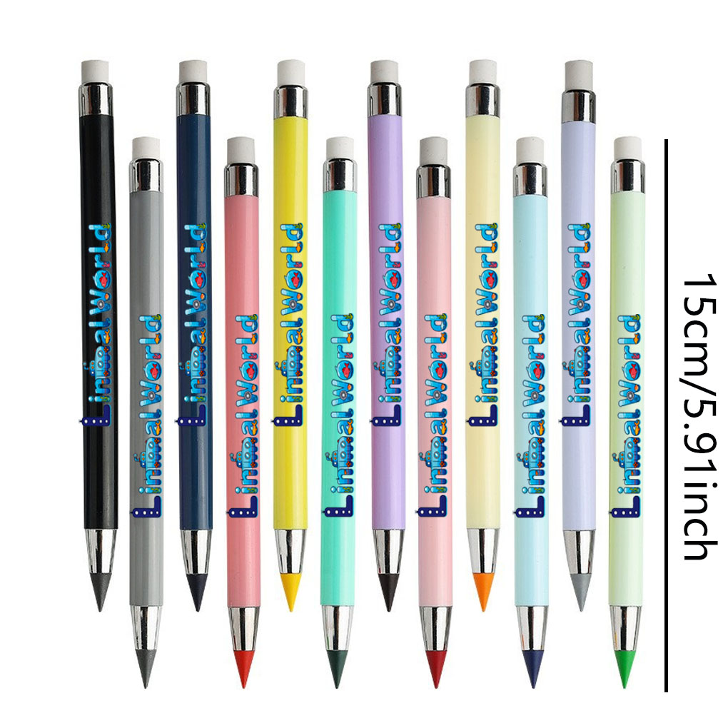 12 buah pensil abadi berwarna  - Writing Tools ulasan dan harga