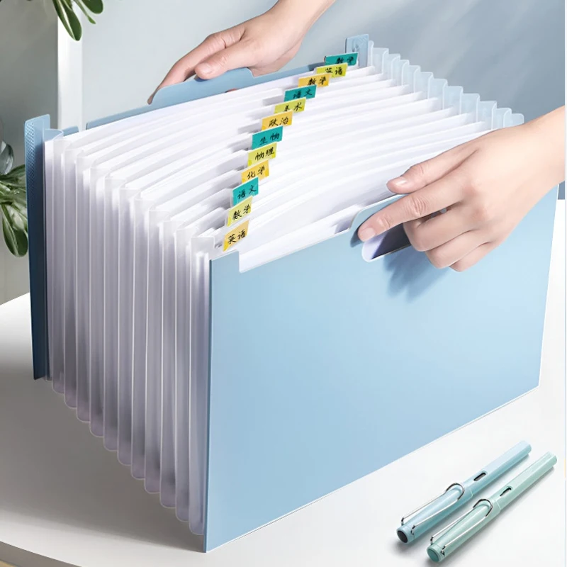 Organizer File Akordeon 13 Kan - Expandable Accordion File Folder 13 Pockets ulasan dan harga