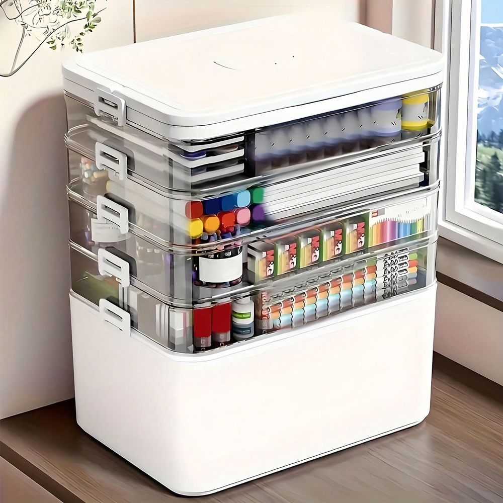 Organizer Obat Multi-Layer Tra - Stationery ulasan dan harga