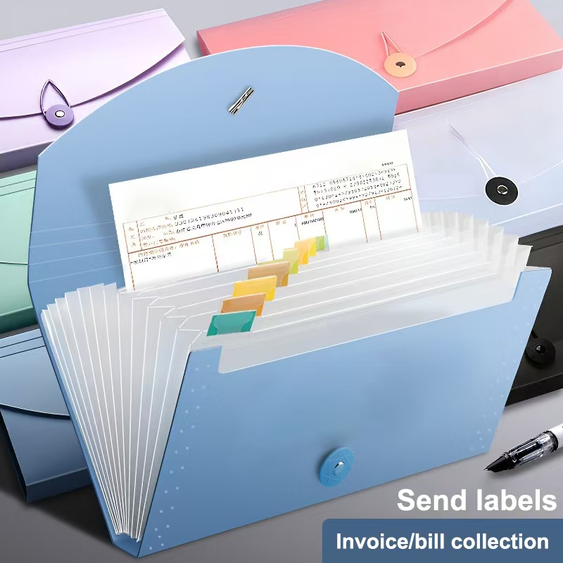 Organizer File Ekspansiabel de - Expandable Accordion File Folder 13 Pockets ulasan dan harga